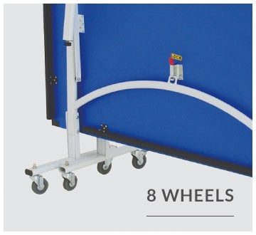 8 wheels