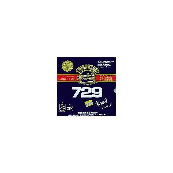 Friendship 729FX (Orange Sponge) Table Tennis Rubber