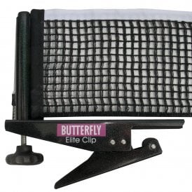 Butterfly Elite Clip Table Tennis net and posts