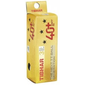 Tibhar 40+ SYNTT NG 3* Table Tennis Ball - Box Of 3