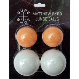 Sure Shot Matthew Syed Jumbo Table Tennis Balls
