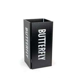 Butterfly Wooden Table Tennis Towel/Ball Box