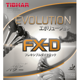 Tibhar Evolution FX-D Table Tennis Rubber