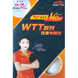 Double Fish WTT V40+ 3* Table Tennis Balls