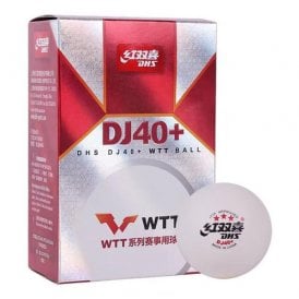 DHS DJ40 3* TABLE TENNIS BALLS (PACK OF 6)