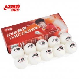 DHS Dual ABS 40+ 3* Table Tennis Ball - Box of 10