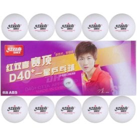 DHS Dual ABS 40+ 1* Table Tennis Ball - Box of 10