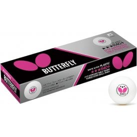 Butterfly R40+ 3* Table Tennis Ball - Box of 12