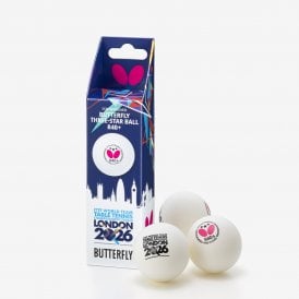 Butterfly WTTC London 2026 R40 * Balls (Box of 3)