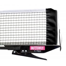 Butterfly Clip Table Tennis Net & Post Set